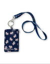 Puppie Love Navy Tie Dye Pup Zip Id Lanyard (Pre-Order 2-3 Weeks)