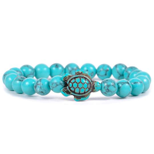 The Journey Bracelet Color Crystal Blue by Wildlife Collections