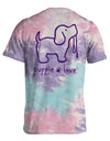 Cotton Candy Tie Dye Pup By Puppie Love (Pre-Order 2-3 Weeks)
