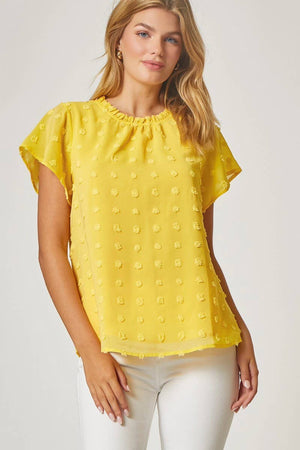 Swiss Dot Blouse 18573