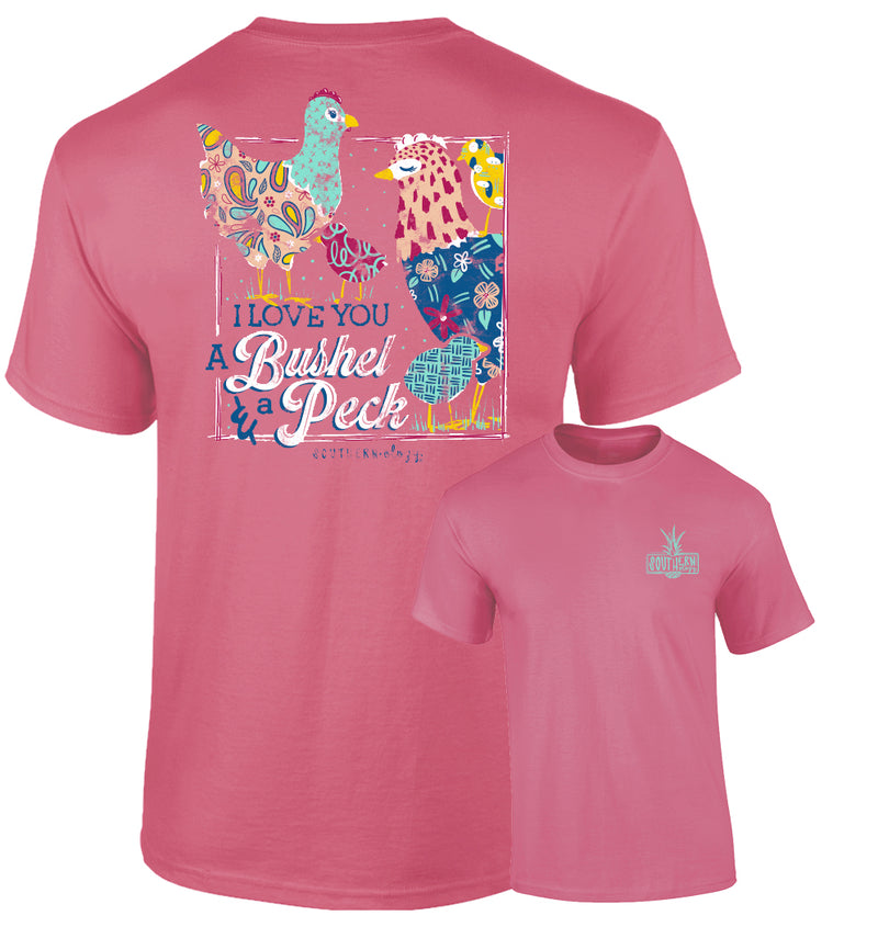 Southernology - Chicken Bushel & A Peck Tee Shirt (Lead Time 2 Weeks)