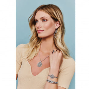 Interlok Medallion Necklacee by Brighton