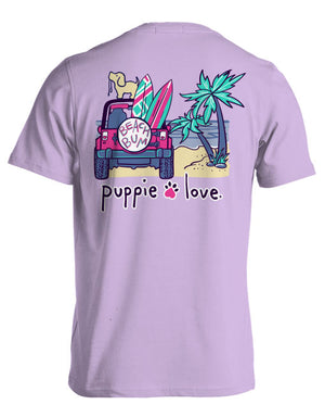 Beach Bum Pup Short Sleeve By Puppie Love (Pre-Order 2-3 Weeks)