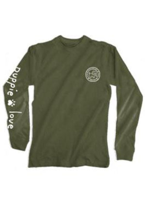 Military Working Pup Long Sleeve Tee By Puppie Love