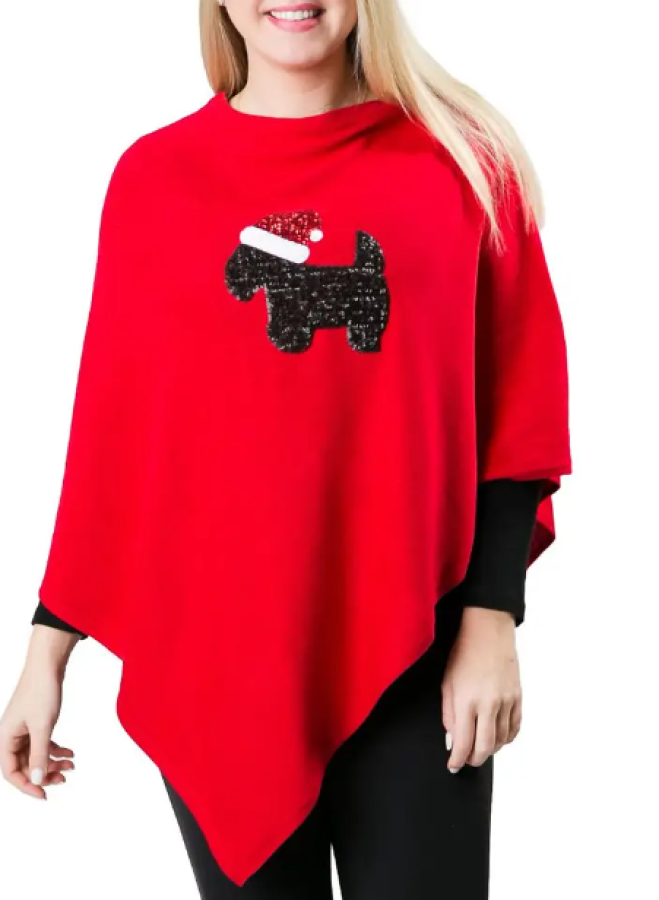 Holly Poncho Scotty Dog