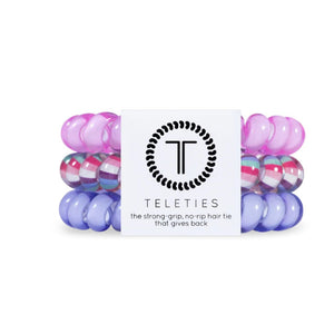 Teleties Spring Swirl - Large Hair Tie Pack Of 3