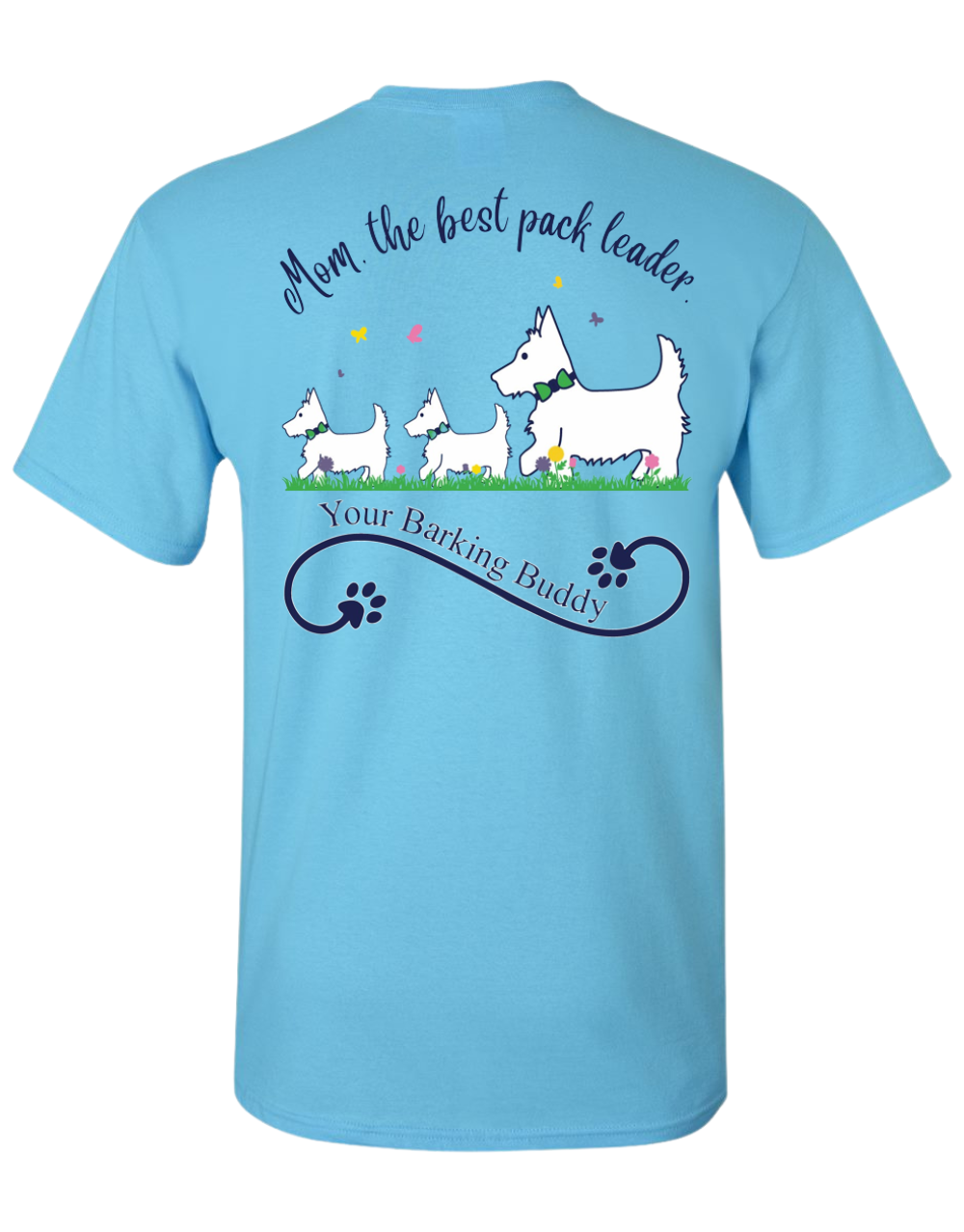 Best Mom Dog Short Sleeve by Your Barking Buddy