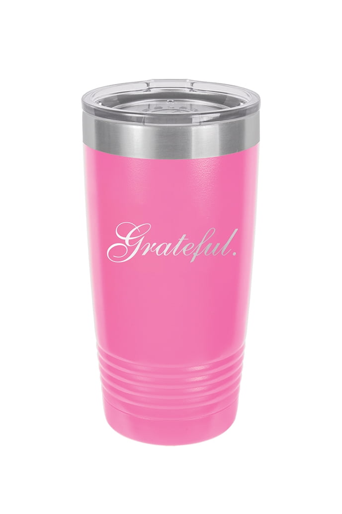 Pink Grateful 20oz Insulated Tumbler